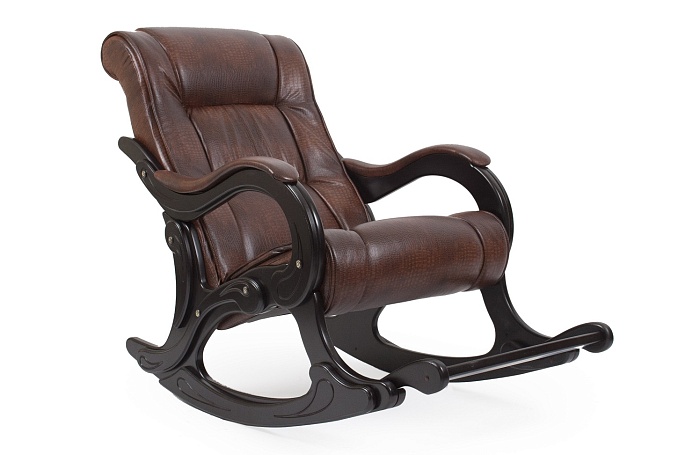 кресло-качалка комфорт "модель 77" ткань/экокожа в Краснодаре - магазин Easy.  7