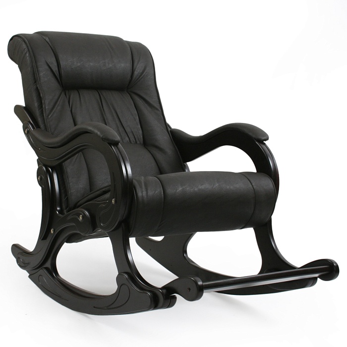 кресло-качалка комфорт "модель 77" ткань/экокожа в Краснодаре - магазин Easy.  3