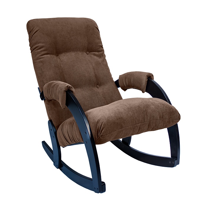 кресло-качалка комфорт "модель 67" ткань/экокожа в Краснодаре - магазин Easy.  3