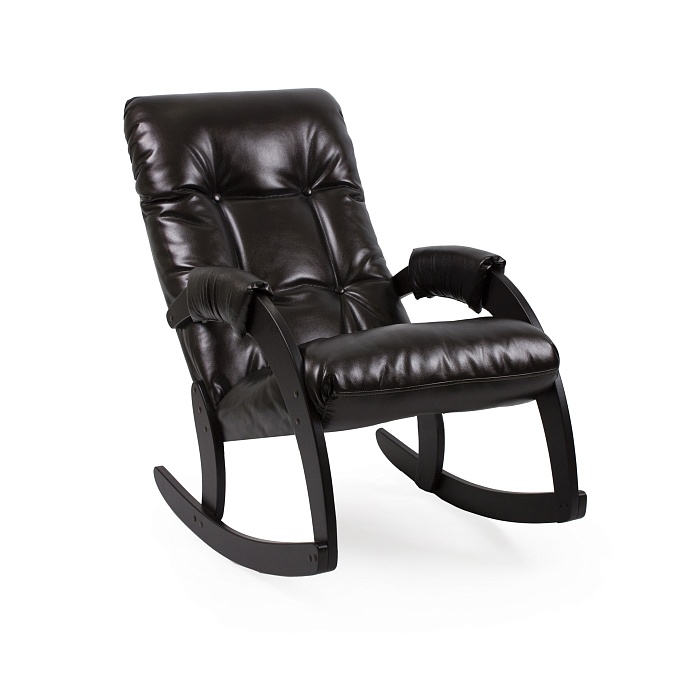 кресло-качалка комфорт "модель 67" ткань/экокожа в Краснодаре - магазин Easy.  6