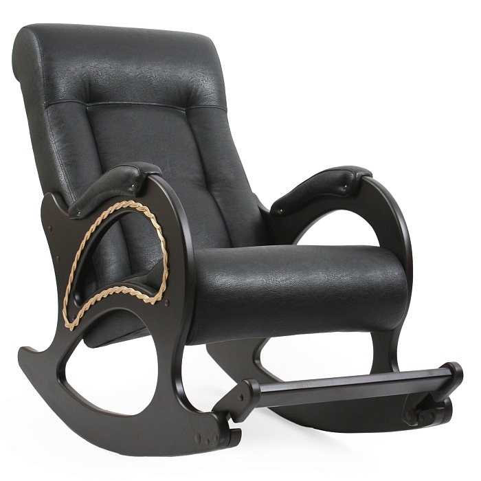 кресло-качалка комфорт "модель 44" ткань/экокожа в Краснодаре - магазин Easy.  2
