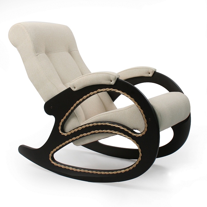 кресло-качалка качалка "модель 4" ткань/экокожа в Краснодаре - магазин Easy.  3