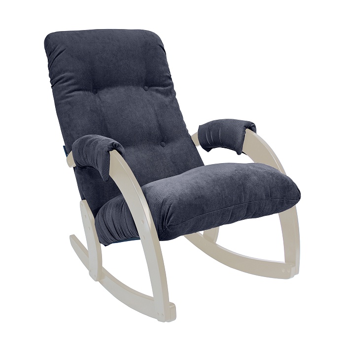 кресло-качалка комфорт "модель 67" ткань/экокожа в Краснодаре - магазин Easy.  4