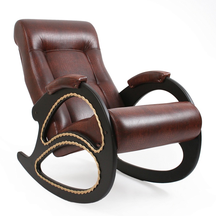 кресло-качалка качалка "модель 4" ткань/экокожа в Краснодаре - магазин Easy.  8