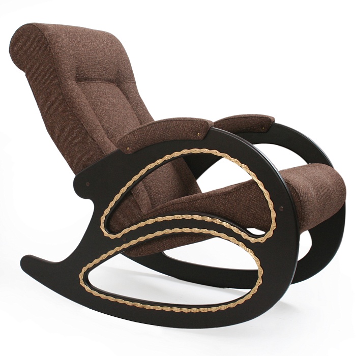 кресло-качалка качалка "модель 4" ткань/экокожа в Краснодаре - магазин Easy.  5