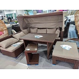 комплект мебели с диваном afm-320b-t320 brown в Краснодаре - магазин Easy