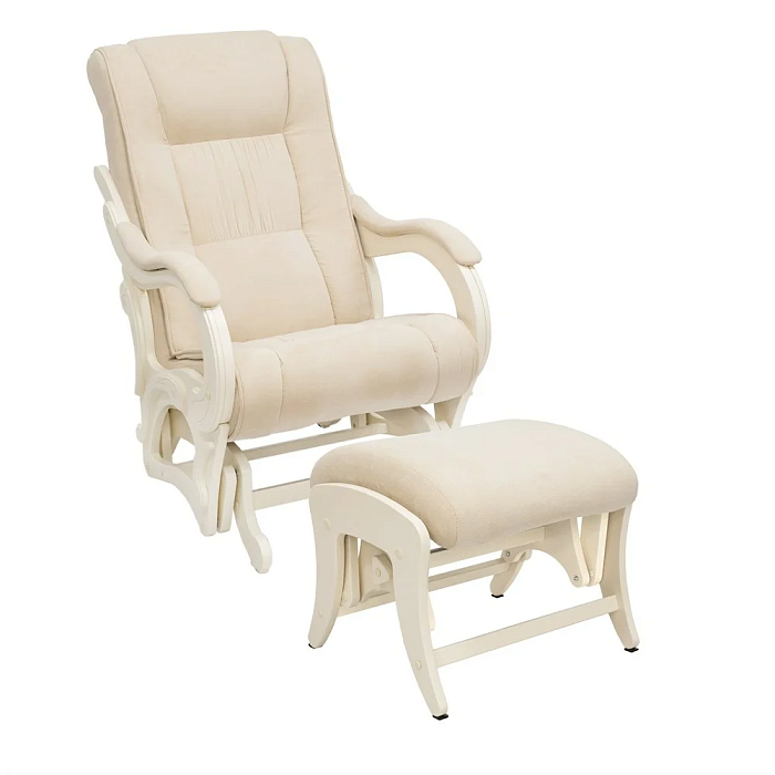 кресло-качалка глайдер "модель 78" с пуфом в Краснодаре - магазин Easy.  �2
