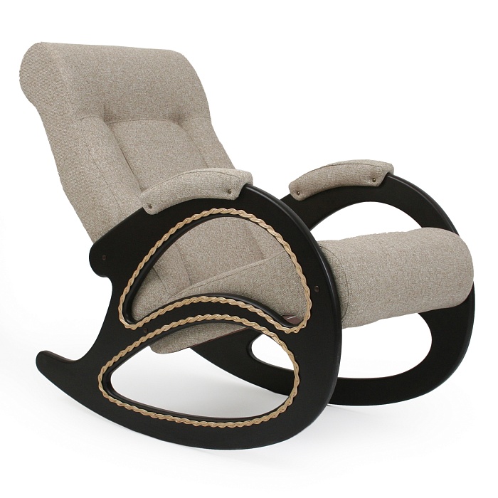 кресло-качалка качалка "модель 4" ткань/экокожа в Краснодаре - магазин Easy.  �7