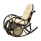 кресло-качалка из ротанга "05/10" браун в Краснодаре - магазин Easy